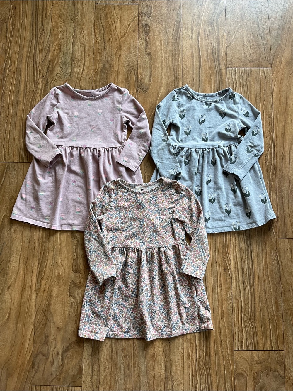 H&M baby floral dress bundle